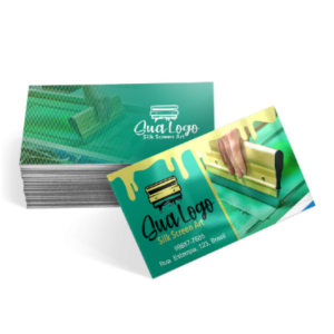 CARTÕES DE VISITA COUCHÊ 300G VERNIZ UV TOTAL FRENTE COUCHÊ 300G 9x5 cm 4x4 - Frente/verso - colorido VERNIZ UV TOTAL FRENTE Corte reto 
